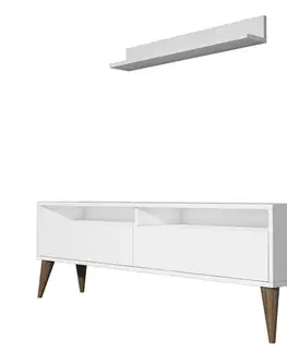 Obývacie steny TV skrinka / Obývacia stena Best - White