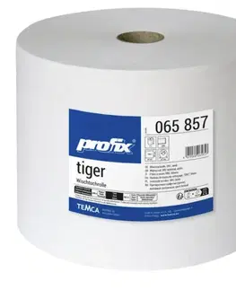 Doplnky do kúpeľne Papierové utierky v rolke Temca Profix Tiger T065857, 1-vrstvové, 34x29,5 cm EGT065857