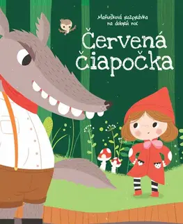 Leporelá, krabičky, puzzle knihy Červená čiapočka - Maňušková rozprávka na dobrú noc, 2. vydanie