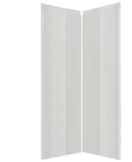 Kuchynské skrinky Čelo skrinky Luxeo F02-G60N2(72) white lak