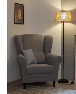 Lampy BRILAGI - LED stojacia lampa CERIA 1xE27/40W/230V priem. 35 cm béžová/čierna SA2187+EG781083