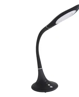 Lampy Globo 58271B - LED stmievateľná dotyková stolná lampa PATTAYA LED/9W/230V čierna 58271B