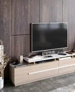 TV stolíky TV stolík Pia - Cordoba, White