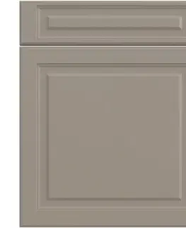 Dvierka a čelá zásuviek pre kuchynske skrinky Kuchynská predná časť D60s1(L/P) V6 K257 Kašmír Matná Grii