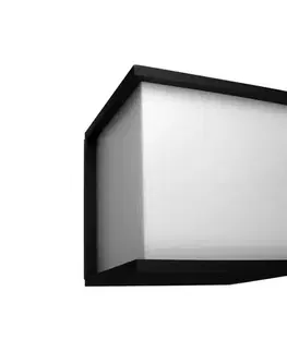 Svietidlá  Vonkajšie nástenné svietidlo JAVEN 1xE27/60W/230V IP44 čierne SKU001047