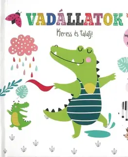Leporelá, krabičky, puzzle knihy Vadállatok - Keress és találj!