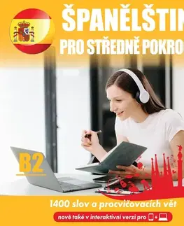 Jazykové učebnice - ostatné Audioacademyeu Španělština pro stredne pokročilé B2