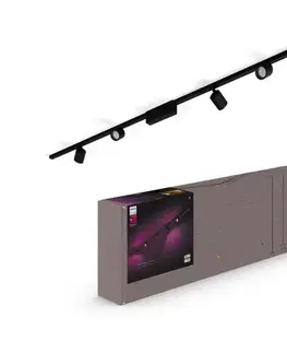Svietidlá Philips-SADA 4xLED Stmievateľné svietidlo do lištového systému Hue LED/20,8W/230V 8719514407763