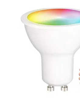Žiarovky  LED RGB Stmievateľná žiarovka GU10/5W/230V 2700-6500K Wi-Fi Tuya EKSM6673