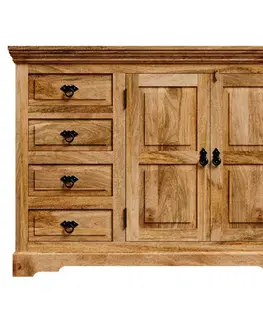 Komody Komoda Guru 120x90x45 z mangového dreva