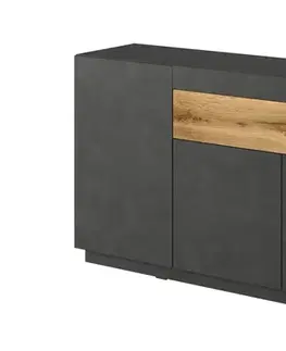 Komody a skrinky SELINKA 43 kombinovaná komoda 3d1s, matera / dub wotan