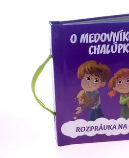 Leporelá, krabičky, puzzle knihy O medovníkovej chalúpke - Rozprávka na cesty