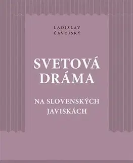 Divadlo - teória, história,... Svetová dráma na slovenských javiskách - Ladislav Čavojský
