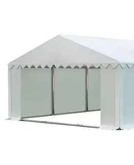 Skladové stany Skladový stan 6x8m biela PREMIUM