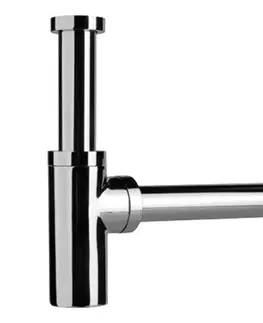 Svietidlá JIKA H3747100040001 - Guľatý umývadlový sifón MIO, lesklý chróm H3747100040001