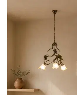 Svietidlá ONLI - Luster na reťazi MIRANDA 3xE14/6W/230V 4620/3