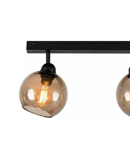 Svietidlá Keter Lighting Bodové svietidlo UNO 2xE27/60W/230V čierna 1219/22