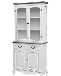 Vitríny Rimini White RIW01 Kredenc