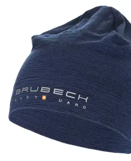 Zimné čiapky Čiapka Brubeck Merino Dark Blue - S/M