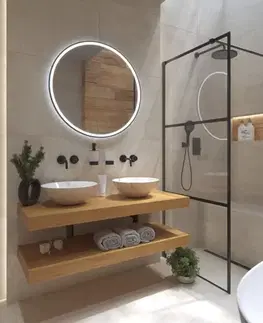 Kúpeľňový nábytok Doska pod umývadlo Naturel Dolce 120x8x50 cm dub medový mat DO12050DM DO12050DM
