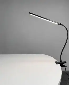Stolné lampy na písací stôl Stolová lampa LED SERTA BLACK 8W 350LM CCT D