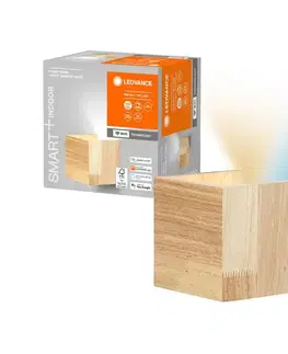 Svietidlá Ledvance - LED Stmievateľné nástenné svietidlo SMART+ WOOD LED/7W/230V Wi-Fi 4058075574250