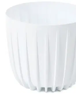 Záhrada Obal na kvetináč Mira 130 biela LA514-05