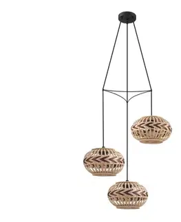 Svietidlá Eglo 43273 - Luster na lanku DONDARRION 3xE27/40W/230V 43273