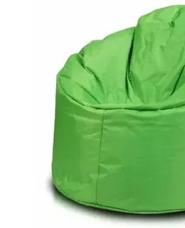 Sedacie vaky a kocky Sedací vak hruška Star ekokoža TiaHome - Zelená