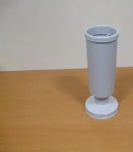 Dekoratívne vázy Kinekus Váza na hrob 30cm šedá, so záťažou