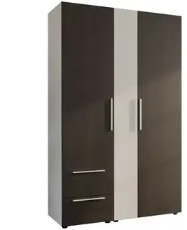 Šatníkové skrine Skriňa Moduklix Set 3 Biela/Dub Cabezone