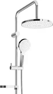 Sprchy a sprchové panely MEXEN/S - KX05 vaňový stĺp s termostatickou batériou, chróm / biela 779000591-00