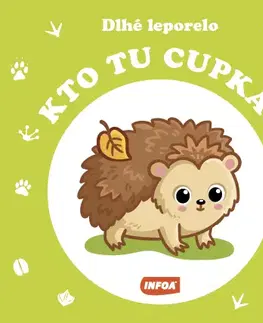 Leporelá, krabičky, puzzle knihy Dlhé leporelo - Kto tu cupká? (SK vydanie)