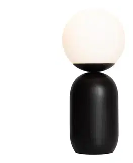 Lampy Nordlux - Stolná lampa NOTTI 1xE14/25W/230V čierna 2011035003