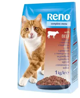 Záhrada Reno Granuly pre mačku hovädzie mäso 1 kg