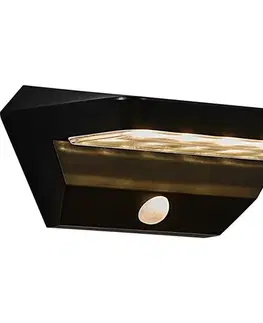 Svietidlá Nordlux - LED solárne nástenné svietidlo s čidlom AGENA LED/5W/3,7V IP44 2118221003