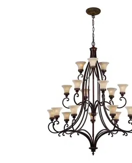Svietidlá Elstead Feiss FE-DRAWING-ROOM18 - Luster na reťazi DRAWING ROOM 18xE27/60W/230V FE-DRAWING-ROOM18