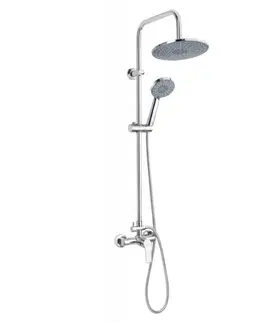Sprchy a sprchové panely INVENA - Sprchový stĺp MALTA so sprchovou batériou AU-27-B01-S