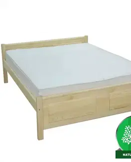 Dvojlôžkové postele Posteľ Ł 140/200 borovica