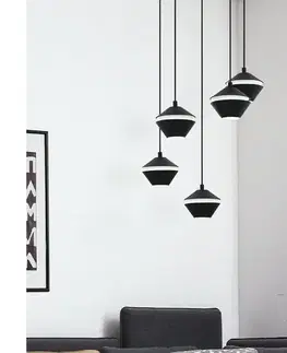 Svietidlá Eglo 98683 - LED závesný luster na lanku PERPIGO 5xGU10/5W/230V 98683