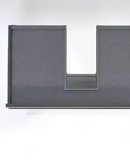Kúpeľňový nábytok Kúpeľňová skrinka s čiernou úchytkou a umývadlom SAT Cube Way 80x76,5x46 cm dub Wellington mat CUBE46C803DWMOD CUBE46C803DWMOD