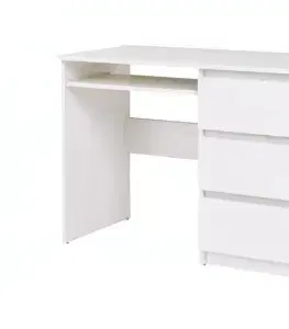 Detské stoly a stolíky ArtMadex Písací stolík COSMO C09 | biela