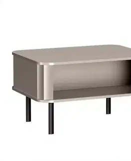 Konferenčné stolíky s úložným priestorom Konferenčný stolík Novado 10nv Clay Gray
