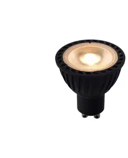 Žiarovky LED Stmievateľná žiarovka MR16 GU10/5W/230V 3000K čierna - Lucide 49006/05/30 49006/05/30
