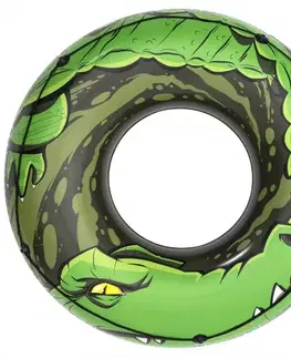 Zábava pri kúpaní Plavecké koleso aligátor 1,19 cm 36108