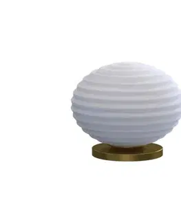 Lampy Eglo 300502 - Stolná lampa ERCALTO 1xE27/25W/230V zlatá 300502