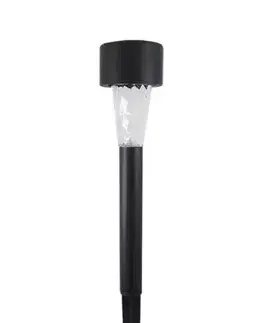 Záhradné lampy solárne Solárna lampa TR700 BLACK