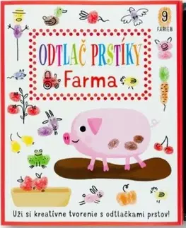 Pre deti a mládež - ostatné Odtlač prstíky: Farma