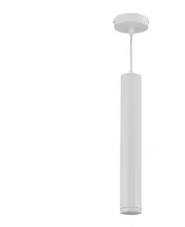 Svietidlá  Luster na lanku PORTER 1xGU10/8W/230V biela ML8869