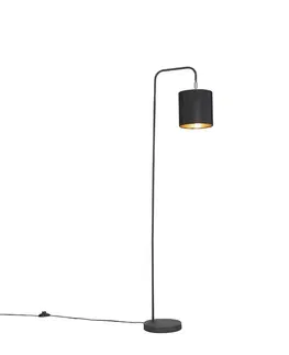Stojace lampy Moderná stojaca lampa čierna - Lofty